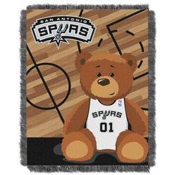 Baby's San Antonio Spurs Teddy Bear Throw Blanket