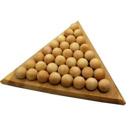 Tri-Pyramid Wooden Brainteaser Puzzle