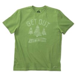Men's Get Out Short-Sleeve Crusher T-Shirt