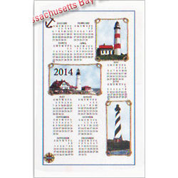 2014 Lighthouse Calendar Towel