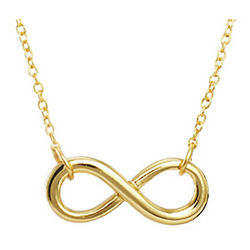 Gold Vermeil Infinity Necklace