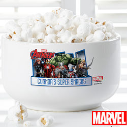 Avengers Personalized Snack Bowl