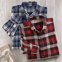 Set of Flannel Shirts
