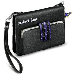 Baltimore Ravens Charm City Chic Mini Handbag
