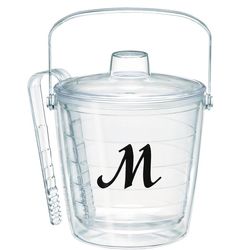 M Scroll Initial Ice Bucket