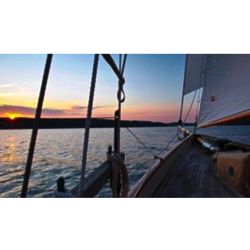 Gourmet Rockport Harbor Schooner Sailing for One