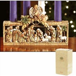 Holy Family Nativity Advent Candle Holder