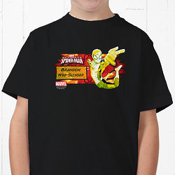 Ultimate Spiderman Personalized Youth T-Shirt