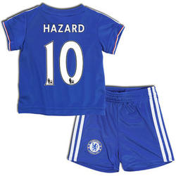 Eden Hazard Chelsea Home Color Baby Soccer Replica Jersey Set