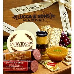 Sausage and Cheese Sympathy Gift Box