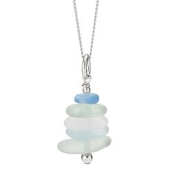Sea Glass Cairn Necklace