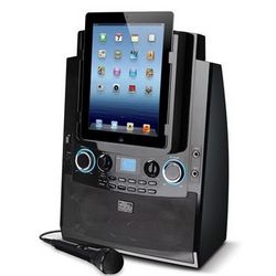 Singing Machine iPad Karaoke System with CD&G
