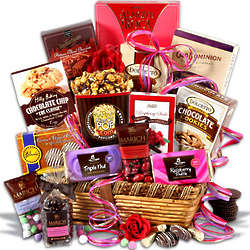 Chocolate Sweets and Treats Gift Basket