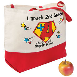Teacher's That's My Super Power Tote Bag