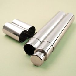 Personalized Stainless Steel Cigar Flask