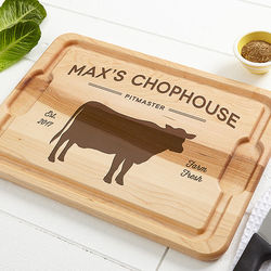 Personalized Farmhouse Kitchen Cutting Board