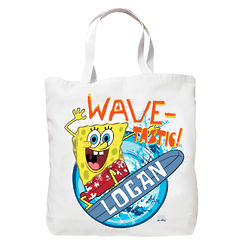 Personalized SpongeBob SquarePants Wave-Tastic Tote Bag