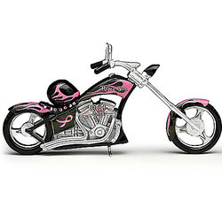 'Fueled Up With Faith' Breast Cancer Awareness Motorcycle Model