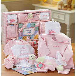 New Baby Girl First Year Gift Set