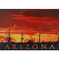 Arizona Sunset Postcard