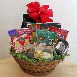 Holiday Coffee and Sweets Gift Basket
