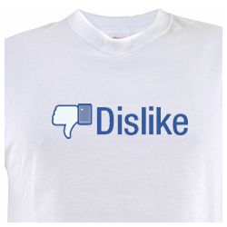 Dislike Symbol Facebook Shirt