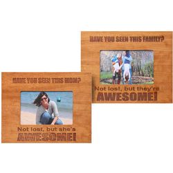 Have You Seen This Personalized Picture Frame