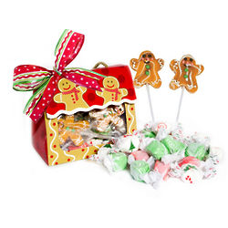 Gingerbread Man Candy Favor Gift Box