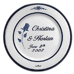 Personalized Wedding/Anniversary Plate