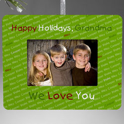 My Little Ones Personalized Mini-Frame Ornament
