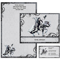 Personalized Stationery with Fantasy Art