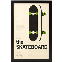 The Skateboard Encyclopedic Print