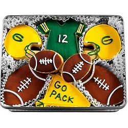 Green Bay Packers Decorated Sugar Cookies