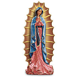 Our Lady Of Guadalupe Porcelain Figurine