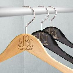 Monogram Wedding Hangers