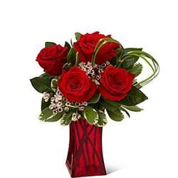 Rush of Romance Red Rose Bouquet