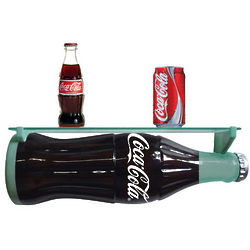 Coca-Cola Coke Bottle Wall Shelf