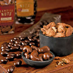 Chocolate Nut Assortment Gift Box