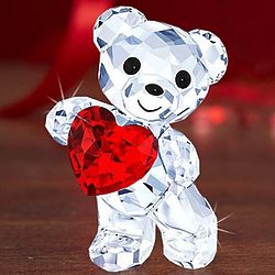 A Heart for You Swarovski Kris Bear Figure