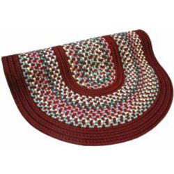 Indian Summer Rug with Burgundy Solids