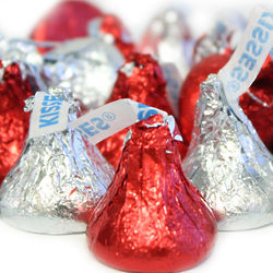 1 Pound Bulk Bag of Valentine's Day Hershey's Kisses