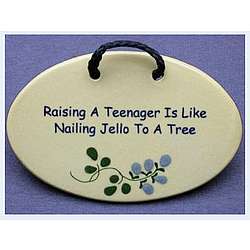 Raising a Teenager is Like Nailing Jello to a Tree