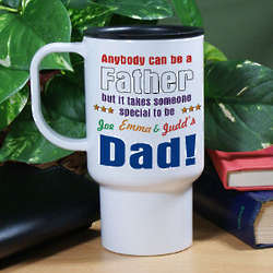 Personalized Special Dad Travel Mug