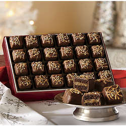 24 German Chocolate Petits Fours Gift Box