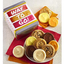 12 Cookies in Way To Go! Gift Tin