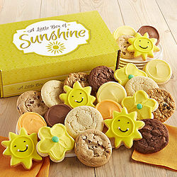 Decorated Cookies in Box of Sunshine