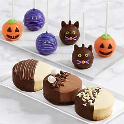 Dipped Cheesecake Trio & 6 Halloween Chocolate Brownie Pops