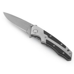Black and Grey Pocket Knife