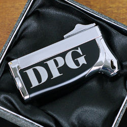 Personalized Dual Flame Cigar Lighter