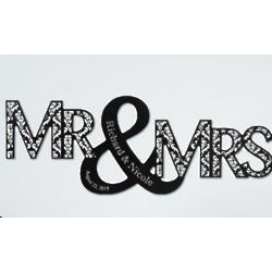 Personalized Happy Couple Wood Plaque
